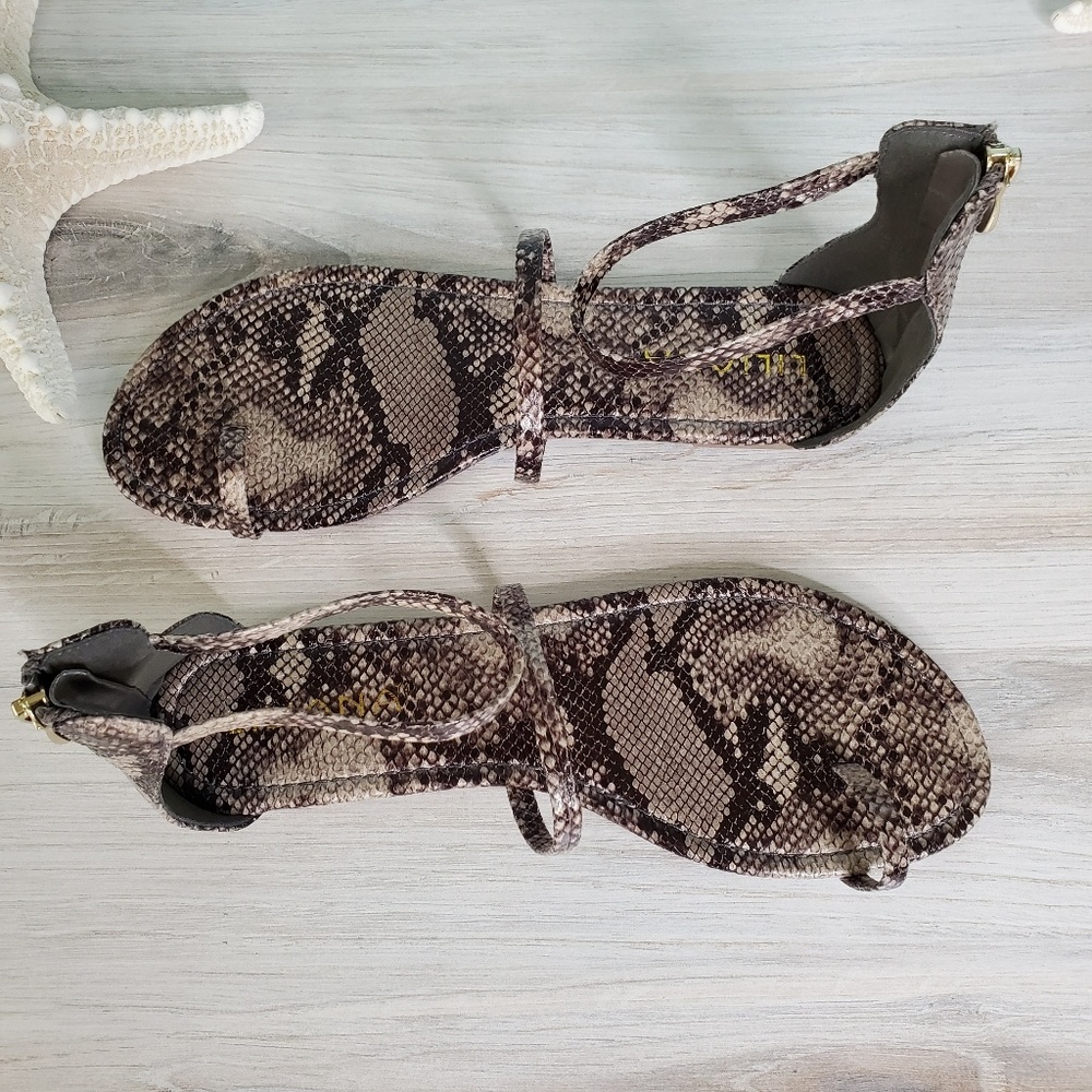 New! Liliana Snake Toe Ring Sandal - Picture 5 of 5